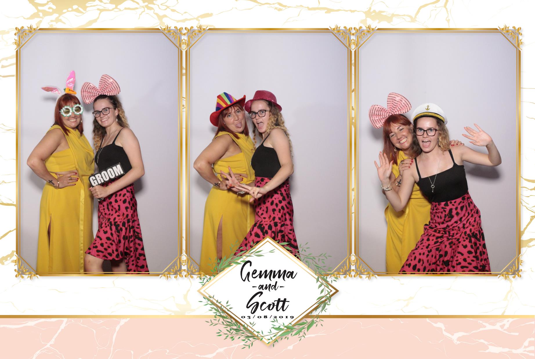 Gemma & Scott's Wedding | View more photos from the event at gallery.myphotoboothexperience.co.uk/u/MyPhotoBoothExperienceLtd/Gemma-Scotts-Wedding